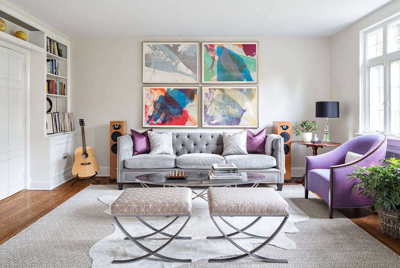 Purple Living Room Decorating Ideas | Cabinets Matttroy