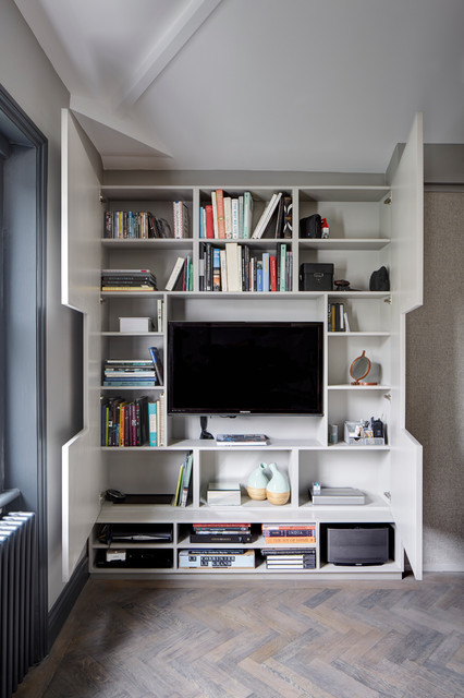 12 Clever Ideas For Living Room Shelving, Shelving For Living Room Ideas