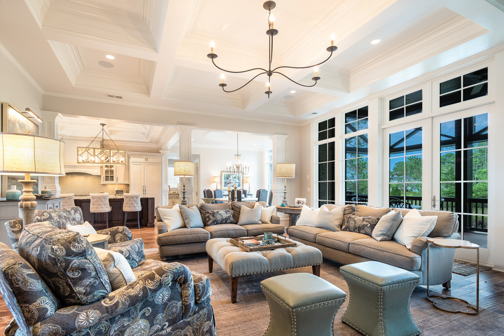 Long Cove Plantation, Hilton Head Beach Style Living Room Other