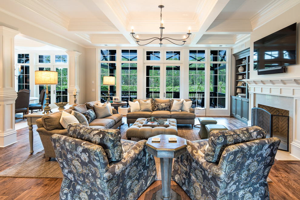 Long Cove Plantation, Hilton Head Beach Style Living Room Other
