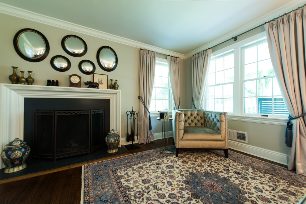 Long Island Home Transitional Living Room New York by Katharine