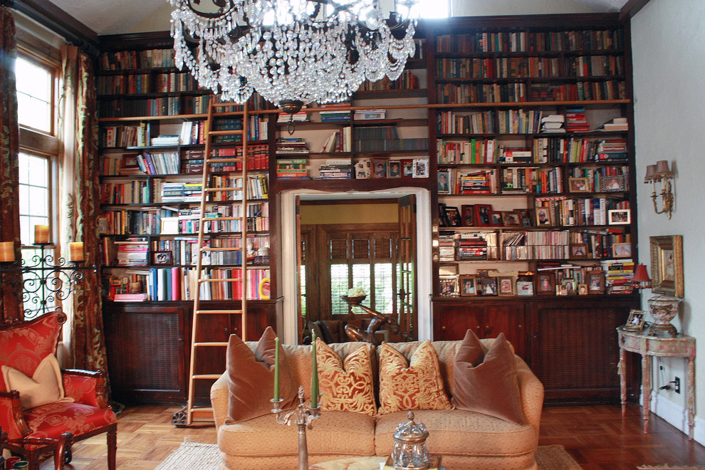 Long Island Mediterranean Traditional Living Room New York by