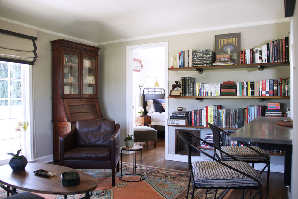 Los Feliz Guest House Traditional Living Room Los Angeles by
