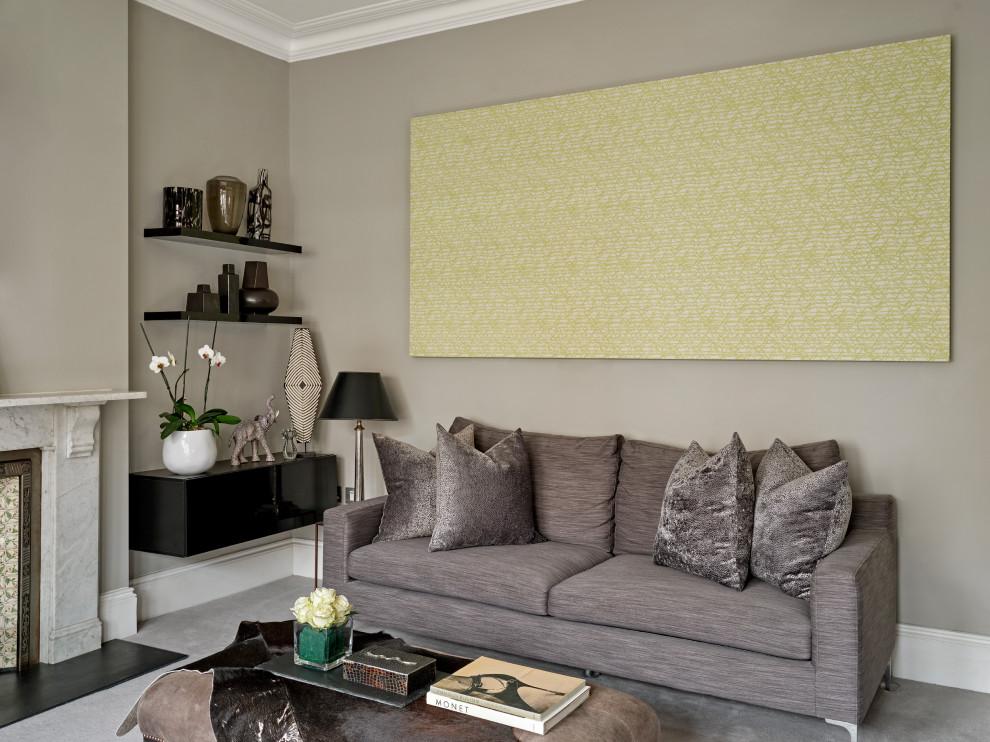 Lounge Wall Art Panel - Contemporary - Living Room - London - by Sonia ...