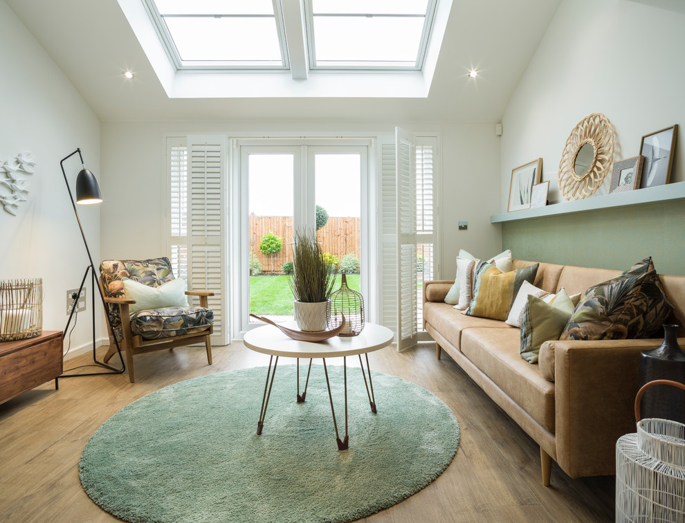 Photo of an eclectic living room in Manchester.