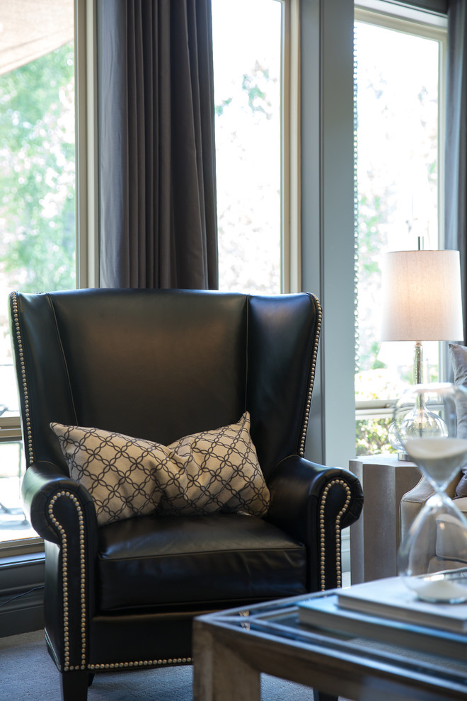 LUXE Living, Wood Duck Island Contemporain Salon Boise par Les