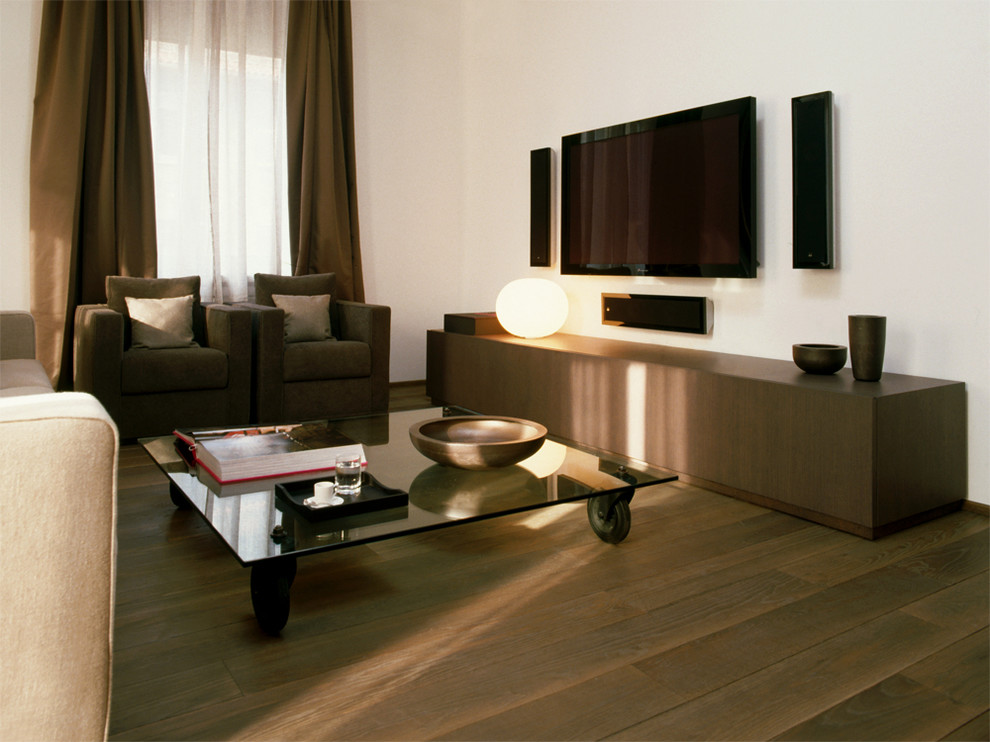 Modern living room in Milan.
