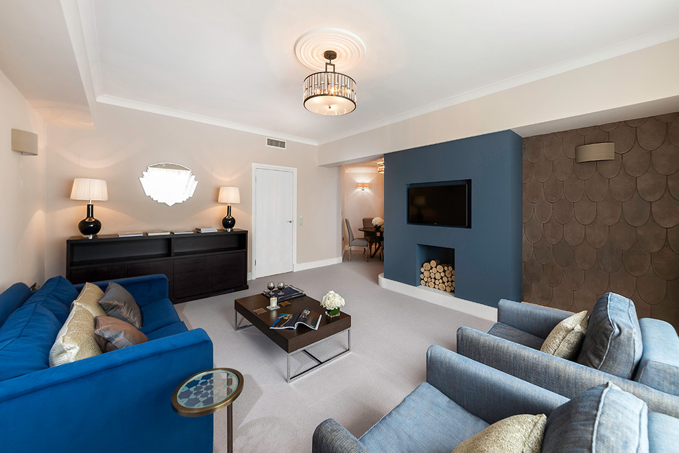 Luxury apartments, Mayfair Modern Living Room London by Decorum