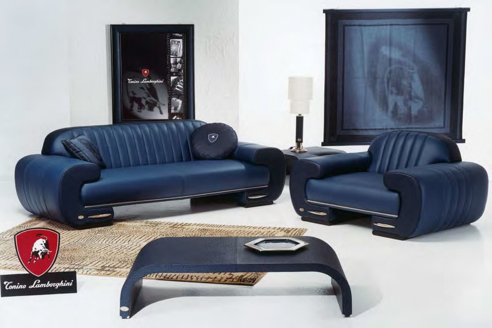 Luxury Italian furniture in San Diego Modern Living Room San