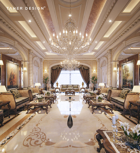 Luxury Mansion Interior Qatar