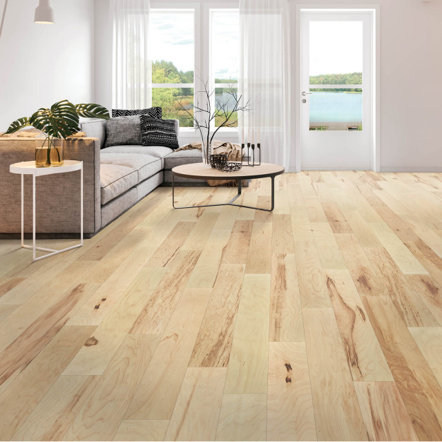 Luxury Vinyl Flooring Modern Living Room Sacramento by McCurley