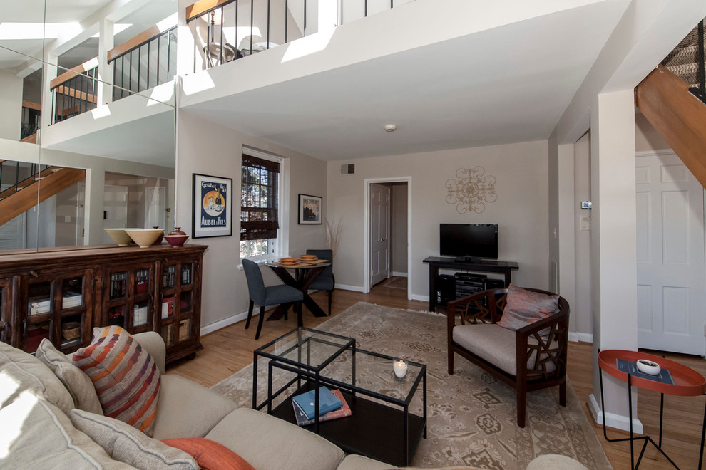 maclean gardens dc loft Transitional Living Room DC Metro by