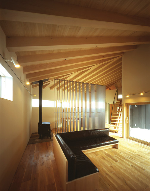 Magariya Rustic Living Room Sapporo By Tao建築設計 Houzz Ie