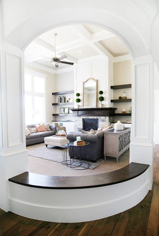 Design ideas for a medium sized classic living room in Salt Lake City.