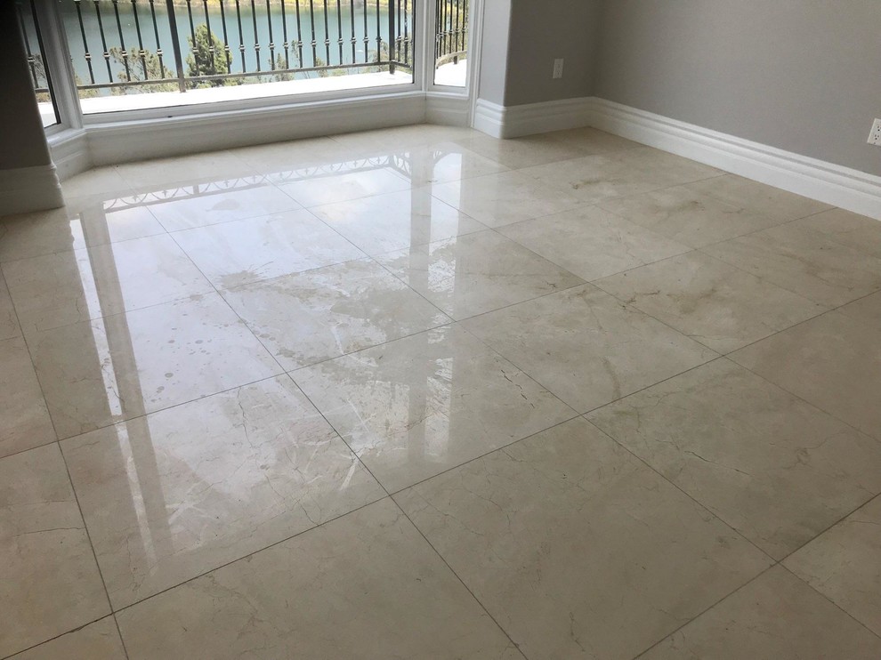 Marble Floor Restoration Living Room Los Angeles by Tile & Stone Pro Houzz