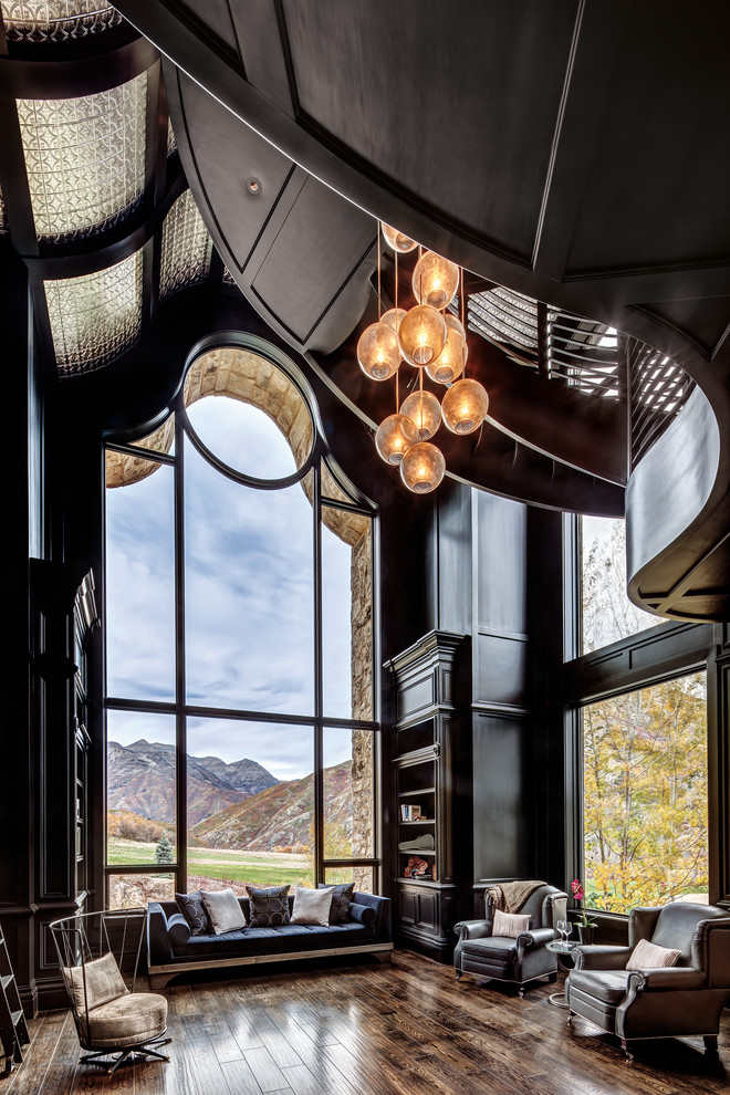 Marvin Picture, Polygon and Special Shape Windows Moderno Salón