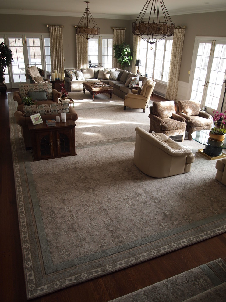 Masland Ave Custom Rug Traditional Living Room Chicago by