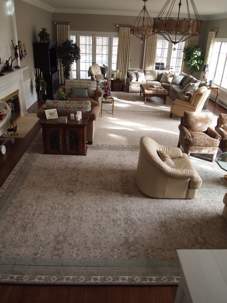 Masland Ave Custom Rug Traditional Living Room Chicago by