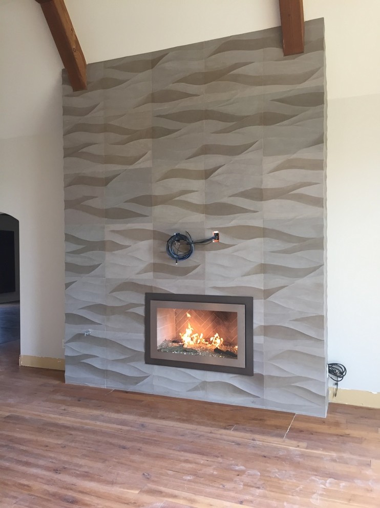 Masonry to Linear Conversion Humboldt Glass Fireplace Door