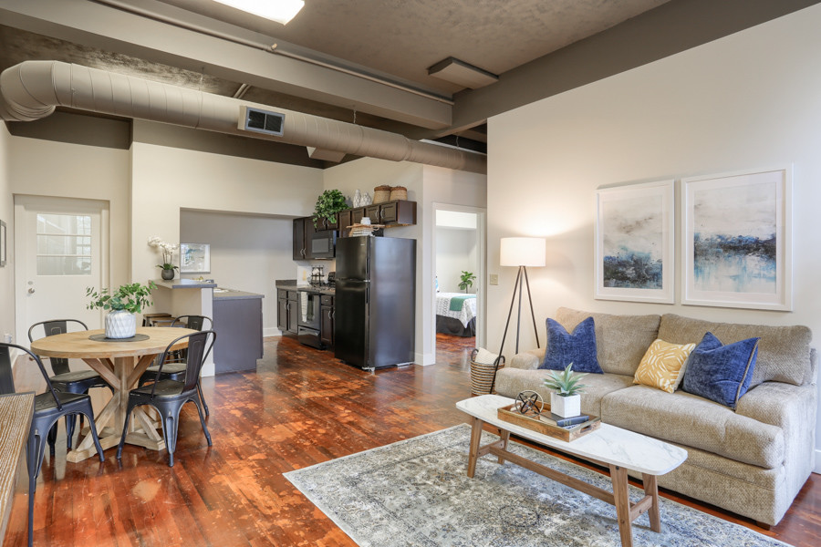 Maytown School Apartments Industrial Living Room Other by Blue