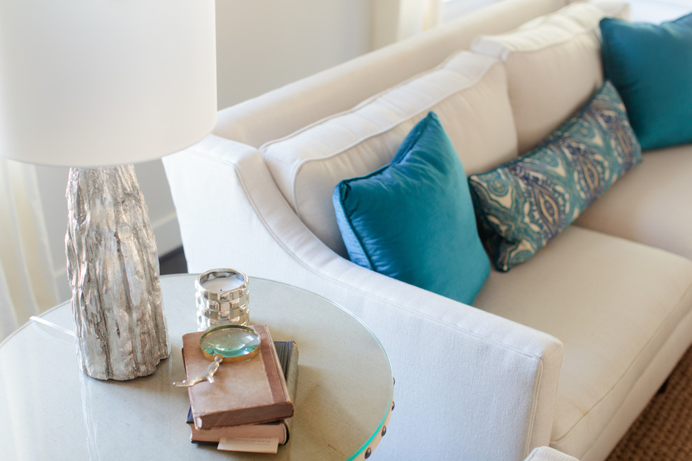 McGill Crossings Model Home Transitional Living Room Birmingham