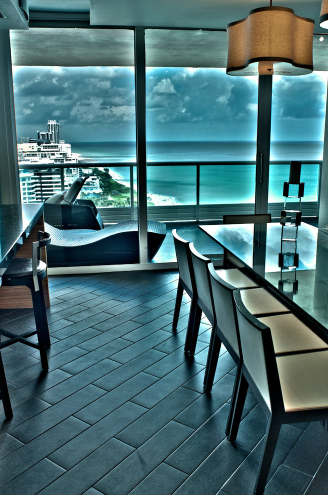 Miami Beach Condo Renovation Contemporary Living Room Miami by User Houzz