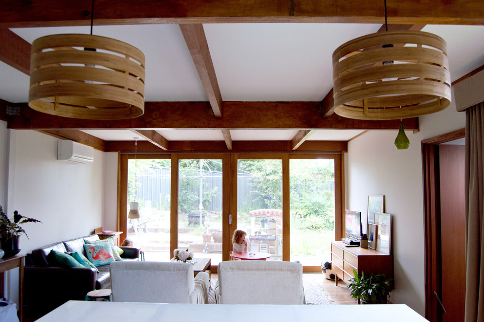 Midcentury Modern Canberra Renovation Midcentury Living Room