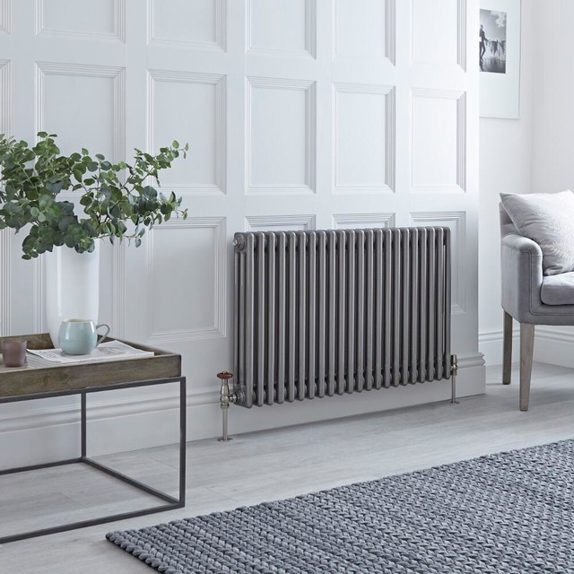 Milano Windsor Raw Metal Lacquered Column Radiator - Traditional - Living  Room - Other - by BigBathroomShop | Houzz IE