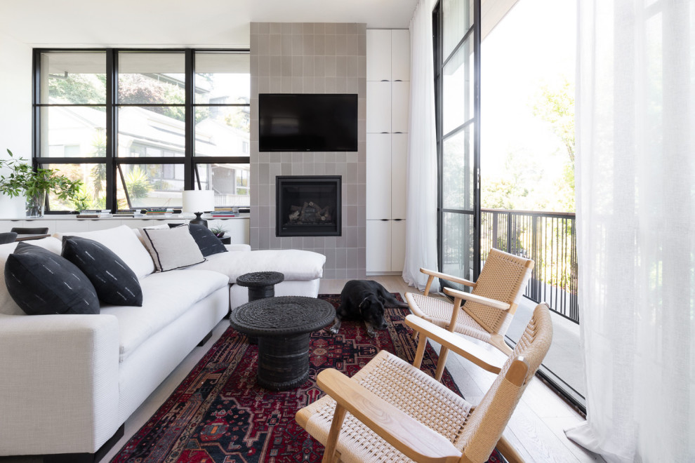 Mill Valley Contemporary Living Room Sacramento by Design