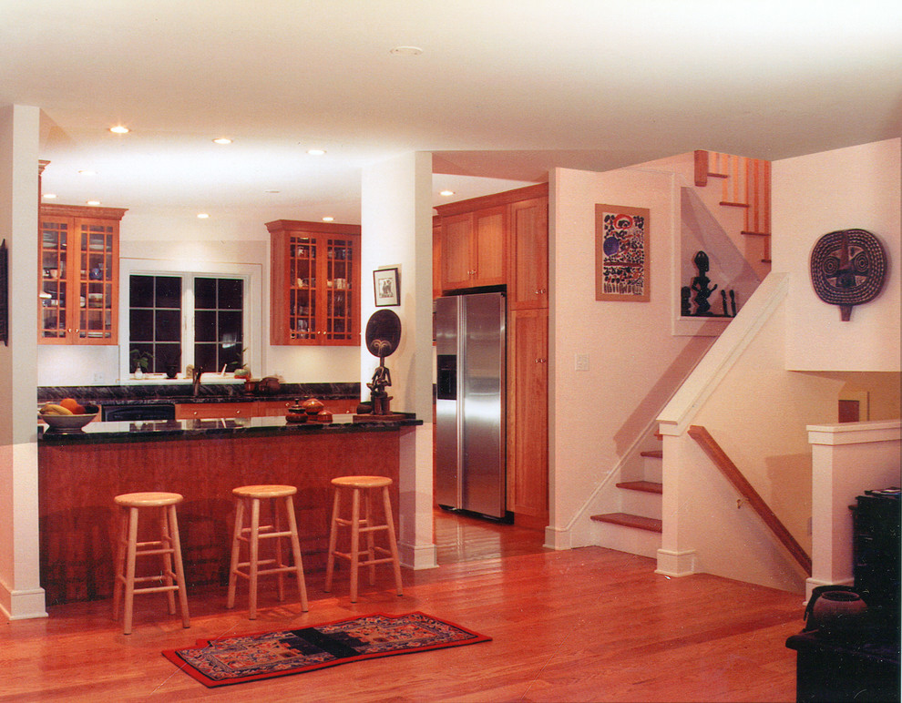 Miller House - Transformed Raised Ranch - Traditional - Living Room ...