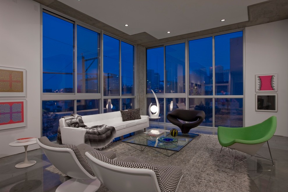 Photo of a modern living room in Kansas City.