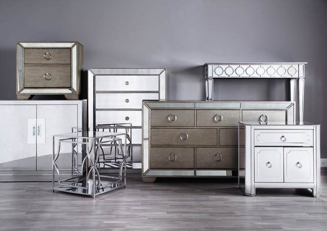 Mirrored Furniture Collection Modern, Z Gallerie Mirrored Sideboards