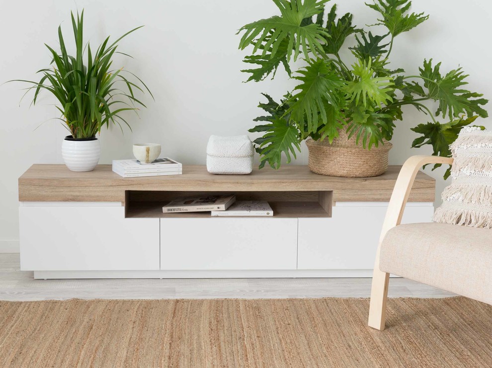 Mocka Sadie Entertainment Unit Contemporary Living Room Christchurch by Mocka New