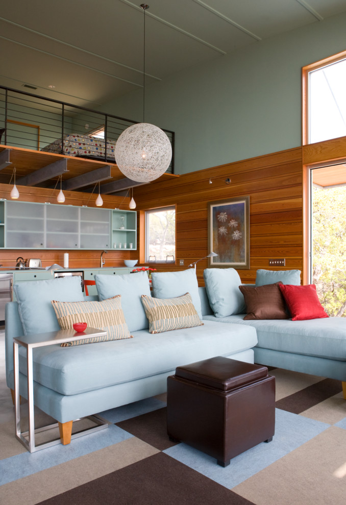 Стильный дизайн: маленькая парадная гостиная комната в современном стиле с серыми стенами без телевизора для на участке и в саду - последний тренд