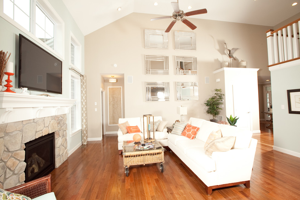 Model Home in Villages of Five Points, Lewes, Delaware Craftsman