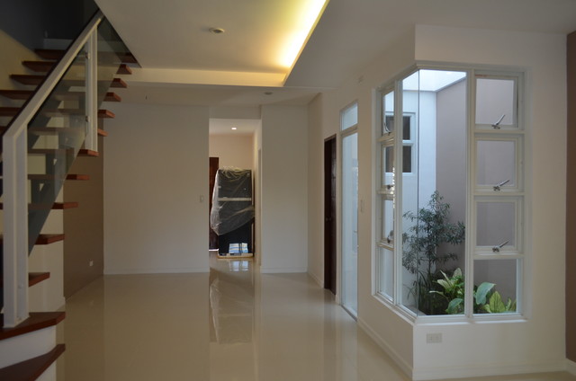 Modern Asian Duplex Northview Qc Philippines Asian Living Room Other By C B Dizon Design Construction Inc