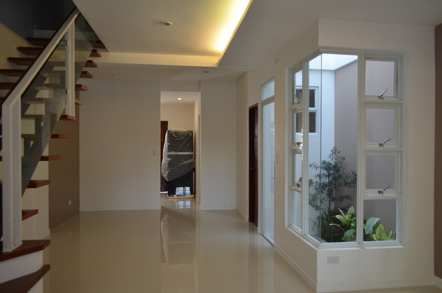Modern Asian Duplex Northview Qc Philippines Asian Living Room Other By C B Dizon Design Construction Inc