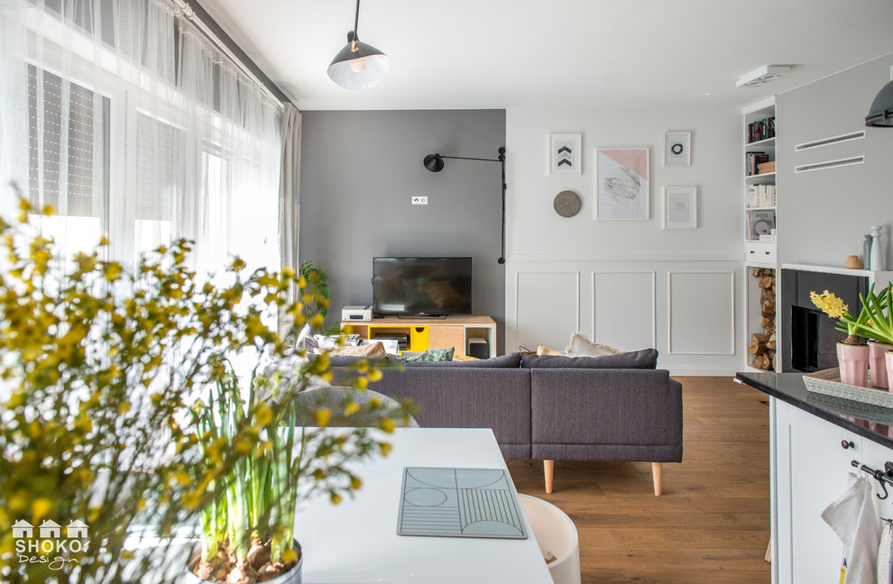Inspiration for a scandi living room in Other.