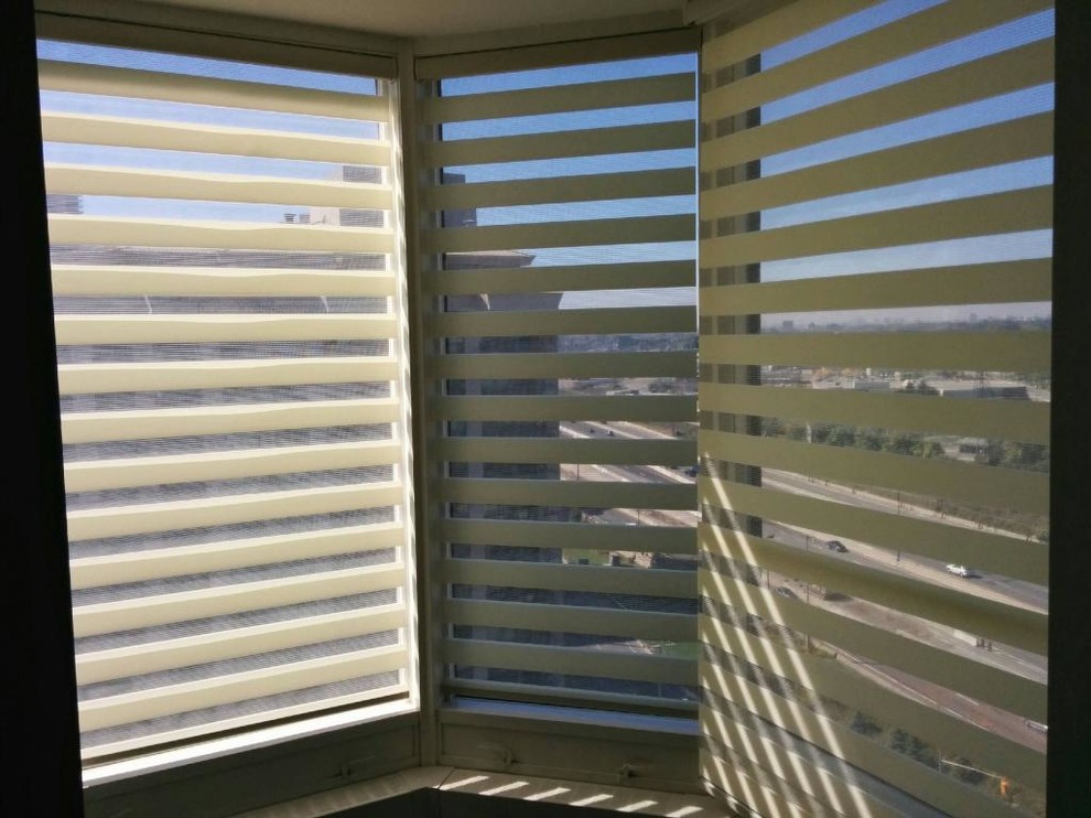 Modern Condos Blind Solutions Modern Living Room Toronto by