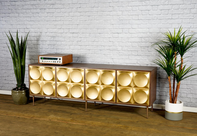 Mid century on sale modern credenza sideboard
