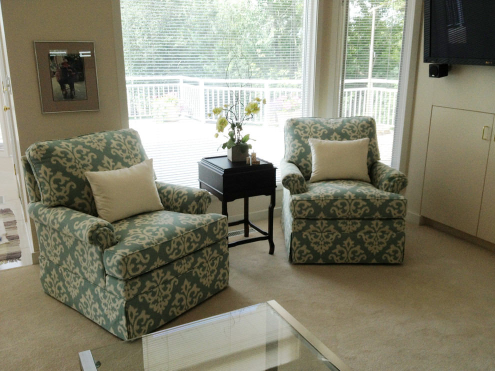 Modern Executive Home Modern Living Room Edmonton by Ethan