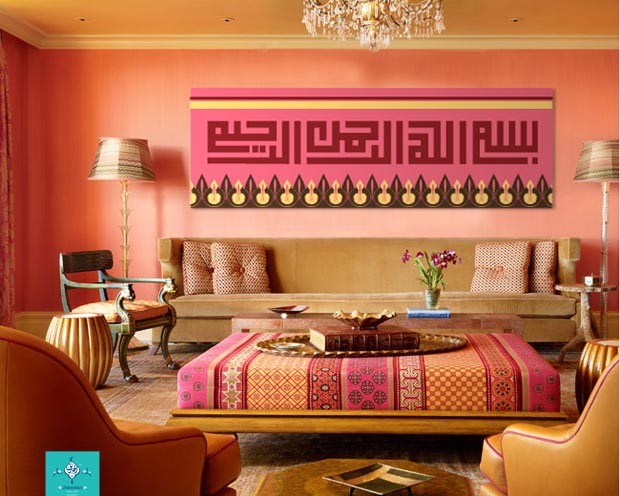 Living room - modern living room idea in Other