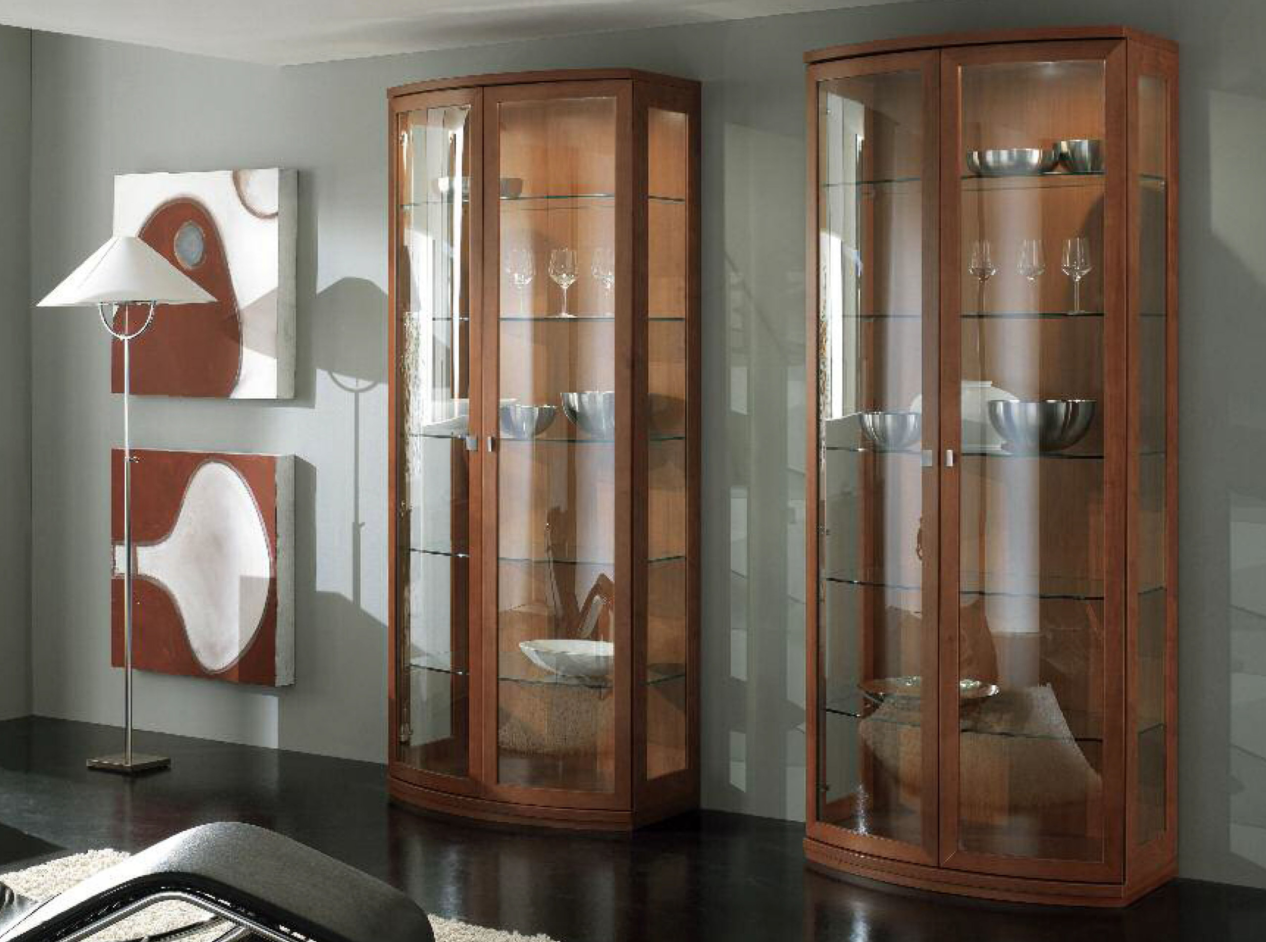 Bunching Glass Curio Cabinet - Photos & Ideas | Houzz