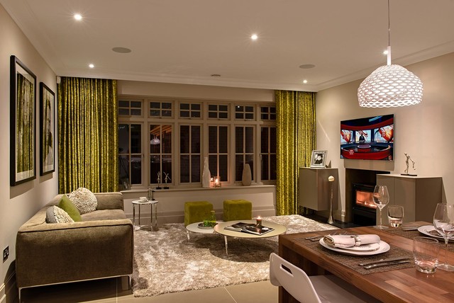 Rich modern on sale living room
