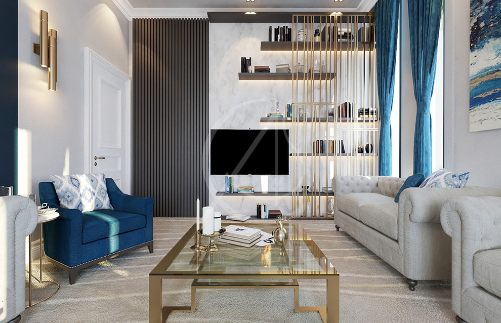 Modern Luxury House Interior Design - Modern - Living Room | Houzz