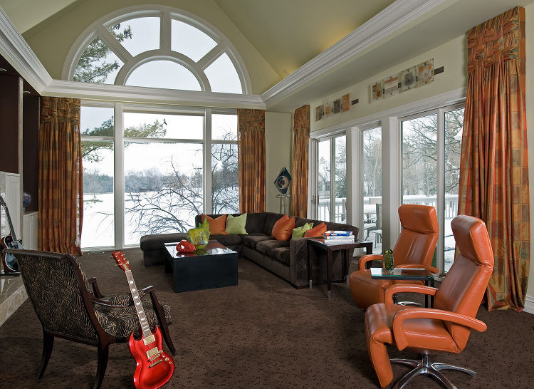 Modern Remodel Modern Living Room Chicago by Interiors by Mary