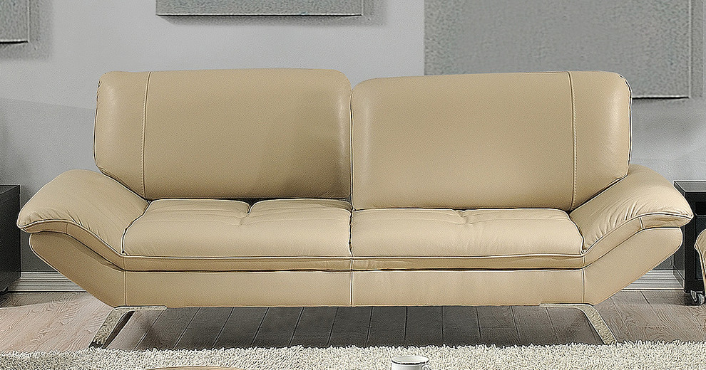 roxi leather living room