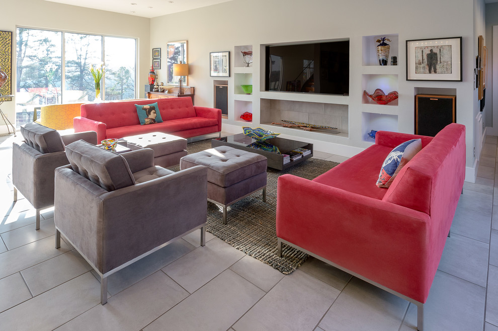 Modern Simplicity Living Room Little Rock By Joybird Furniture Modern Simplicity Living Room, Furniture Little Rock