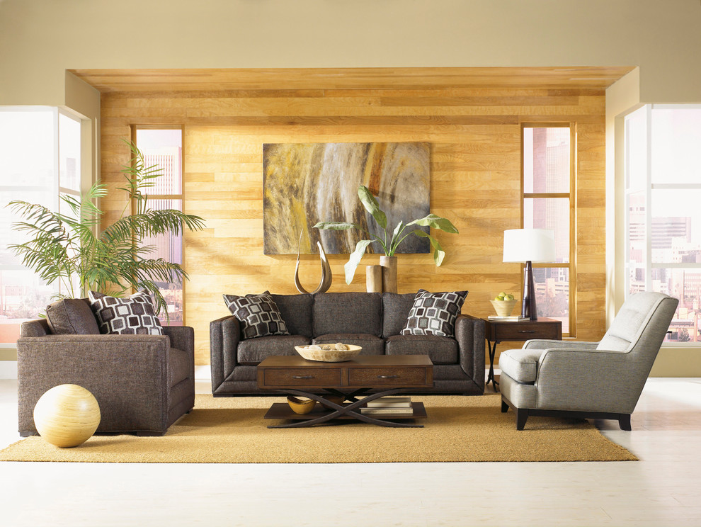 This is an example of a modern living room in San Diego.