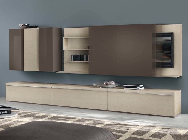 Modern Wall Unit LEXAR made in Italy